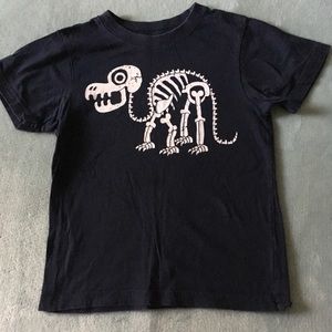 Boys’ Dino Skeleton Tee